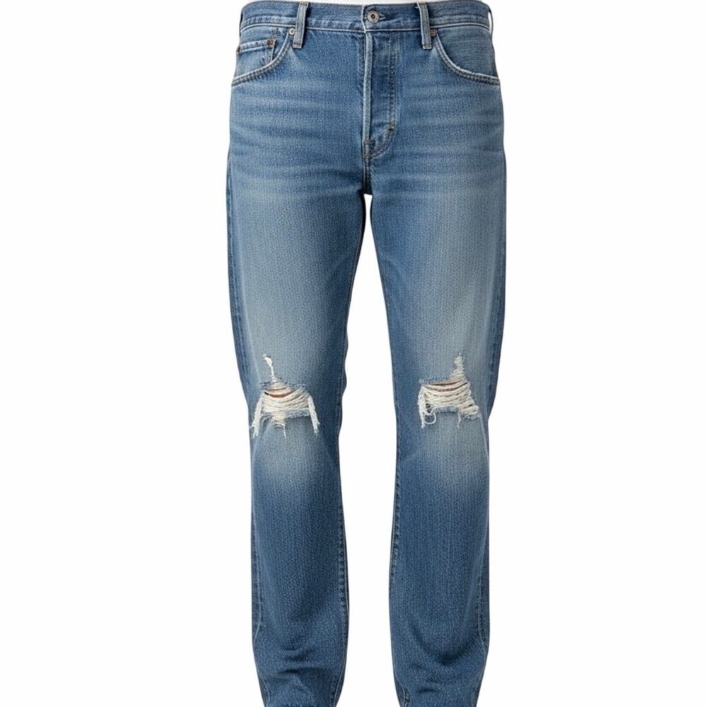 Levi's 501 CT Customized Tapered Distressed Jeans 6 Long